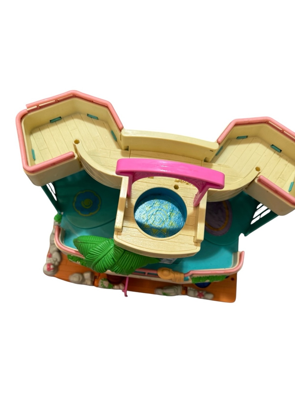 Vtg Fisher Price Sweet Streets Beach House Loving Family Fold & Carry 2000 - Picture 10 of 16